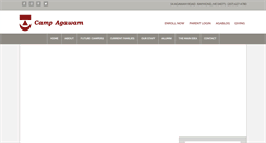 Desktop Screenshot of campagawam.org
