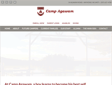 Tablet Screenshot of campagawam.org